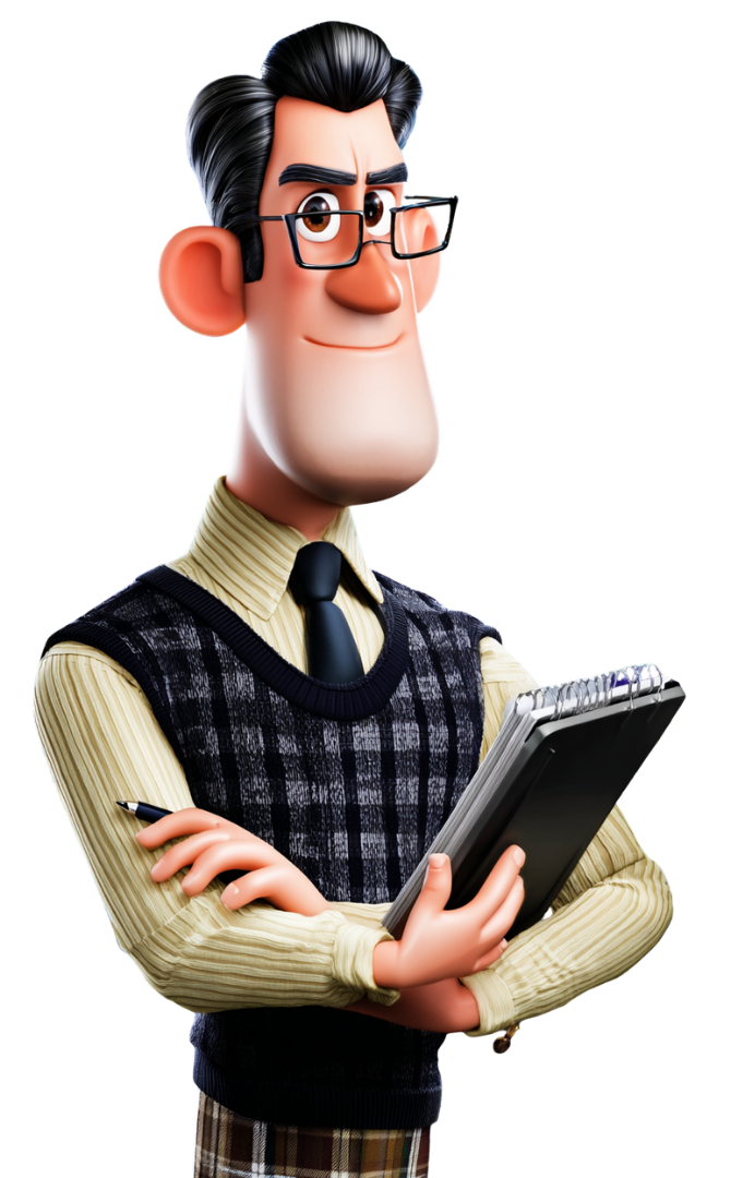 Illustration of an expert counsellor representing MBBS and NEET guidance